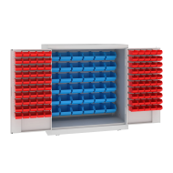 Armoire d'atelier MSW110/5-10s avec boîtes en plastique