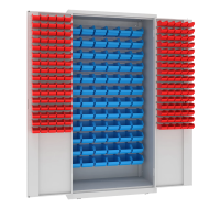 Armoire d'atelier MSW210/5-08s avec boîtes en plastique