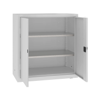 Armoire d'atelier MSW212/5-09s avec boîtes en plastique