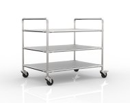 Chariot à étagères antistatique à trois étagères, 24040235 - 1