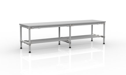 Banc de vestiaire 21101904 - largeur 1500 mm - 1