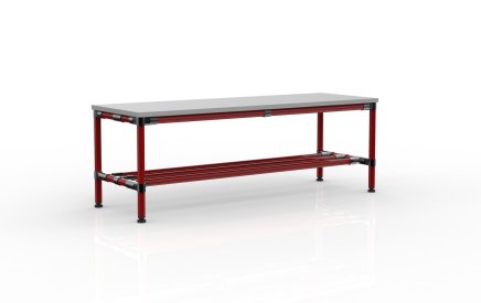 Banc de vestiaire 21101903 - largeur 1200 mm - 2