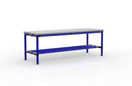 Banc de vestiaire 21101903 - largeur 1200 mm - 3
