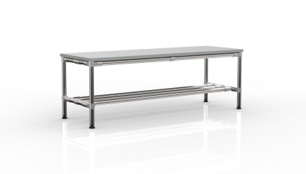 Banc de vestiaire 21101903 - largeur 1200 mm - 4