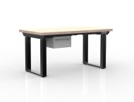 Table de travail à hauteur réglable électriquement avec conteneur avec un tiroir 24111931