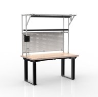 Table de travail à hauteur réglable électriquement avec rallonge 24111933