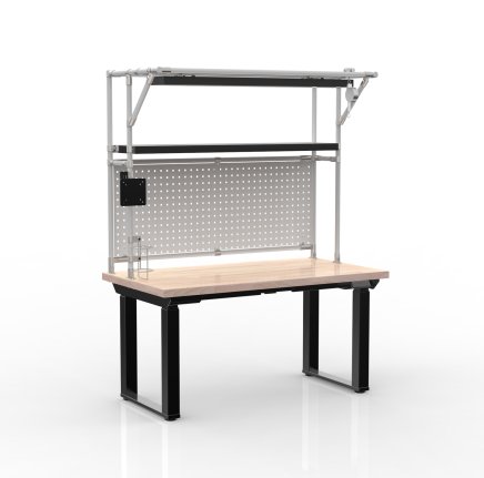 Table de travail à hauteur réglable électriquement avec rallonge 24111933 - 1