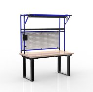 Table de travail à hauteur réglable électriquement avec rallonge 24111933 - 3