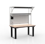 Table de travail à hauteur réglable électriquement avec rallonge 24111933 - 4