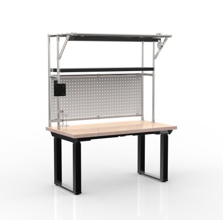 Table de travail à hauteur réglable électriquement avec rallonge 24111933 - 4