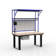 Table à hauteur réglable électriquement avec conteneur avec un tiroir 24111934 - 3