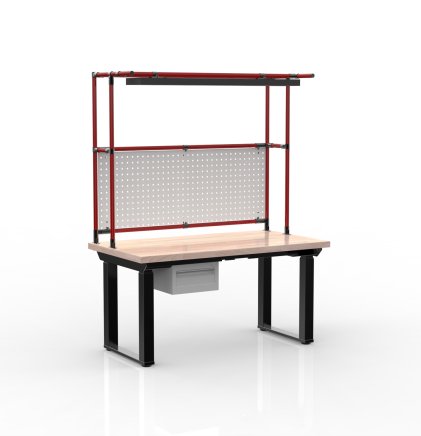 Table à hauteur réglable électriquement avec conteneur avec un tiroir 24111937 - 2