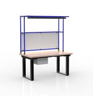 Table à hauteur réglable électriquement avec conteneur avec un tiroir 24111937 - 3
