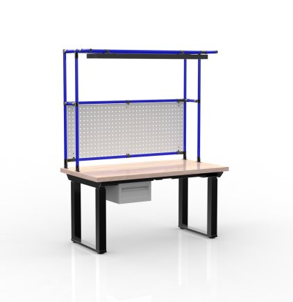 Table à hauteur réglable électriquement avec conteneur avec un tiroir 24111937 - 3