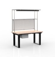 Table à hauteur réglable électriquement avec conteneur avec un tiroir 24111937 - 4