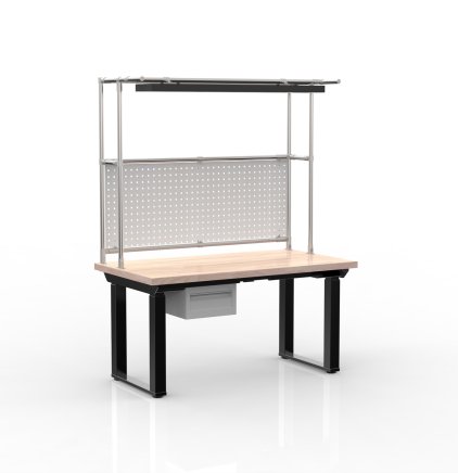 Table à hauteur réglable électriquement avec conteneur avec un tiroir 24111937 - 4