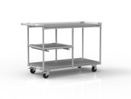 Chariot d'atelier à partir d'un système de canalisations sur mesure