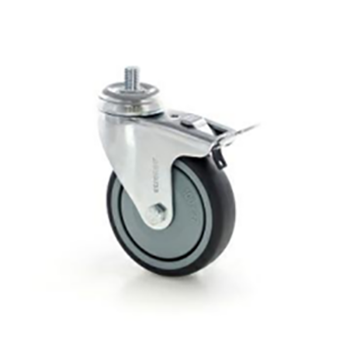 Roue d'instrument pivotante avec verrouillage complet 344h39J075rZGC40 - 1