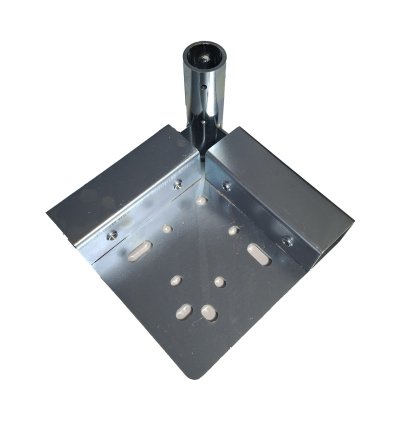 Support de tuyau de raccordement d'angle STS-404-CZ-SV - 1
