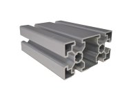 Profilé aluminium 45 x 90, MI45x90L B10 1 m + découpe sur mesure - 1