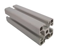 Profilé aluminium 40 x 40, KA-4040H 1 m + découpé sur mesure
