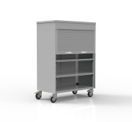 Chariot à étagères avec store 24110410 - 1