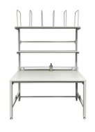 Lieu de travail d'emballage avec cutter - 1