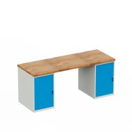 Table d'atelier avec conteneur de base HD_12DD