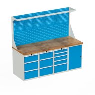 Table d'atelier avec conteneur de base HD_20335D_FP