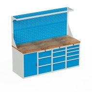 Table d'atelier avec conteneur de base HD_20D345_FP