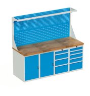 Table d'atelier avec conteneur de base HD_2045DD_FP