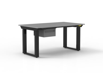 Table conteneur ESD à hauteur réglable électriquement avec un tiroir - 1