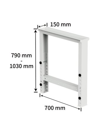 Pied de table d'atelier HDZ-T02 - 4