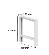 Pied de table d'atelier HDZ-T01 - 2