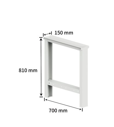 Pied de table d'atelier HDZ-T01 - 2