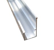 Rail de guidage en aluminium pour voie à rouleaux 35 mm