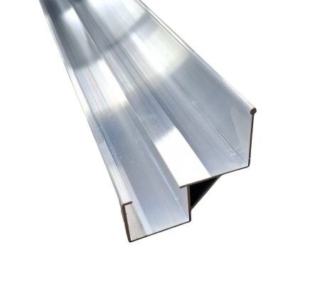 Rail de guidage en aluminium pour voie à rouleaux 35 mm PA-315 - 1