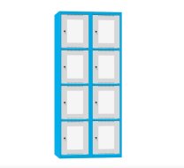 Armoire de chargement avec porte vitrée BNS-2