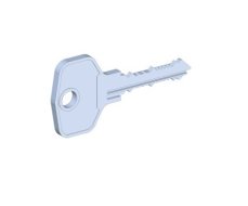 Clé de remplacement pour la serrure 3K