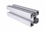 Profilé aluminium 40 x 40, MI40x40L B10 1 m + découpe sur mesure - 1