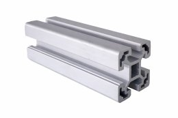 Profilé aluminium 40 x 40, MI40x40L B10 1 m + découpe sur mesure