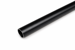 Tube acier ESD Logiform épaisseur de paroi 1 mm - Noir