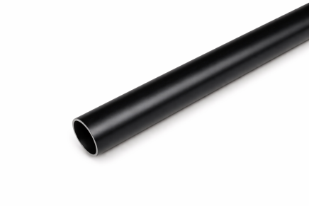 Tube acier ESD Logiform épaisseur de paroi 1 mm - Noir - 1