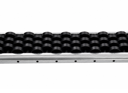 Rail à rouleaux PL-601F_EM (ESD), diamètre des rouleaux 30 mm - 2