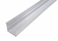 Rail de guidage en aluminium pour voie à rouleaux 60 mm PA-613B - 2
