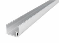 Rail de guidage en aluminium pour voie à rouleaux 60 mm PA-615B - 2