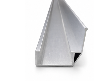 Rail de guidage en aluminium pour voie à rouleaux 60 mm PA-615B - 3