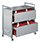 Chariots de bureau pour documents