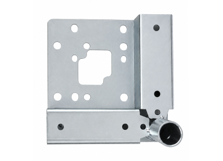 Support d'angle pour roulettes à platine SJ-1-45×45_SV - 3