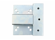 Support central pour roulettes à platine SJ-3-45×45_SV - 2